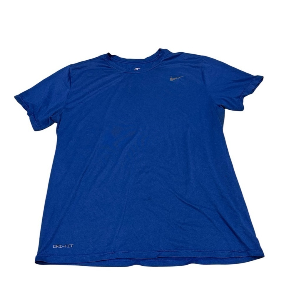 Nike Men's Dri-Fit T-Shirt Royal Blue Size XL
